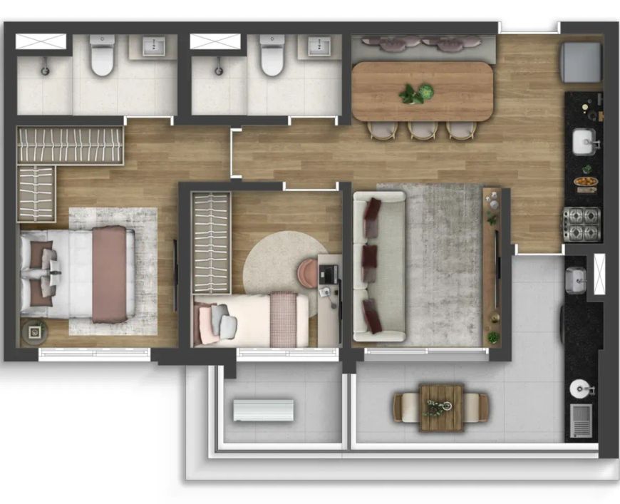 TONS KLABIN - APARTAMENTOS no Jardim Aurélia, São Paulo