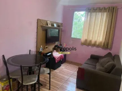 Apartamento com 2 Quartos à venda, 47m² no Parque São Vicente, Mauá