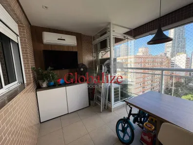 Apartamento com 3 Quartos à venda, 87m² no Pompéia, Santos