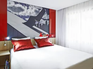 Flat com 1 Quarto à venda, 38m² no Planalto Paulista, São Paulo