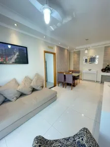 Apartamento com 2 Quartos para alugar, 81m² no Campo Grande, Santos