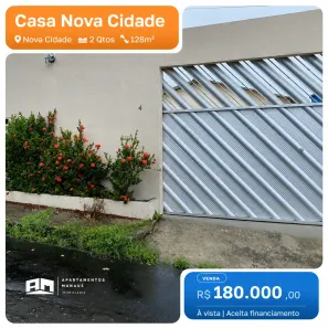 Casa com 2 Quartos à venda, 128m² no Nova Cidade, Manaus