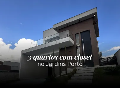Casa de Condomínio com 3 Quartos à venda, 233m² no Jardins Porto, Senador Canedo