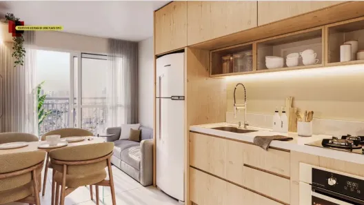 Apartamento com 1 Quarto à venda, 37m² no Barra Funda, São Paulo