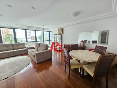 Apartamento com 2 Quartos para alugar, 150m² no José Menino, Santos