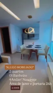 Apartamento com 2 Quartos para alugar, 45m² no São Jorge, Maceió
