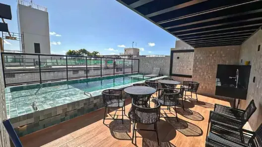 Flat com 1 Quarto à venda, 20m² no Cabo Branco, João Pessoa