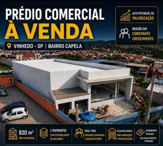 Prédio Comercial à venda, 820m² no Capela, Vinhedo