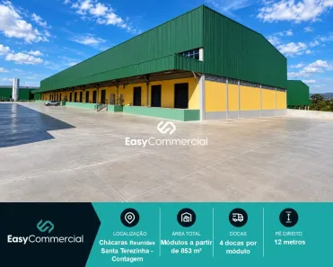 Galpão/Depósito/Armazém para alugar, 1833m² no Chácaras Campestre, Contagem