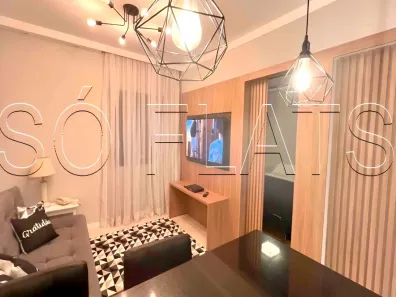Flat com 1 Quarto para alugar, 33m² no Jardim Paulista, São Paulo