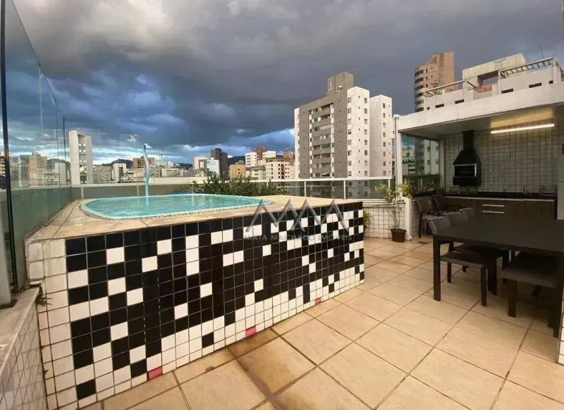 Cobertura com 3 quartos — Lourdes, Belo Horizonte