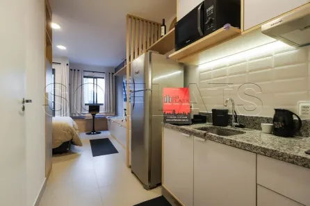 Apartamento com 1 Quarto para alugar, 29m² no Indianópolis, São Paulo