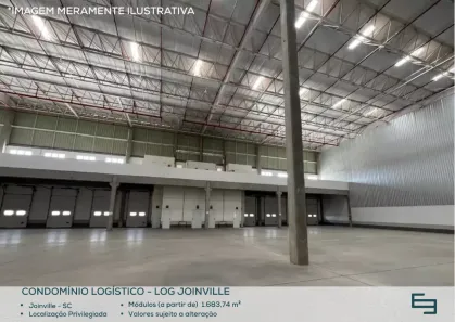 Galpão/Depósito/Armazém para alugar, 7247m² no Nova Brasília, Joinville