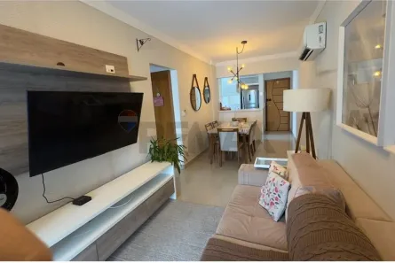 Apartamento com 2 Quartos para alugar, 85m² no Canto do Forte, Praia Grande