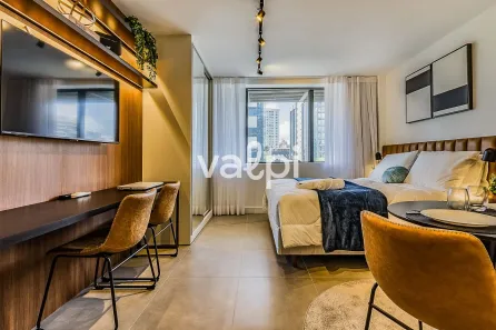 Apartamento com 1 Quarto para alugar, 28m² no Três Figueiras, Porto Alegre