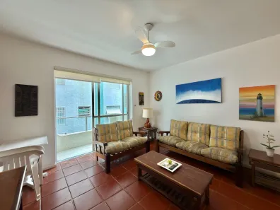 Apartamento com 3 Quartos para alugar, 120m² no Pitangueiras, Guarujá