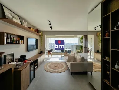 Apartamento com 1 Quarto à venda, 43m² no Santo Amaro, São Paulo