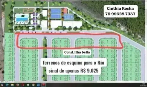 Lote/Terreno à venda, 252m² no , Barra dos Coqueiros
