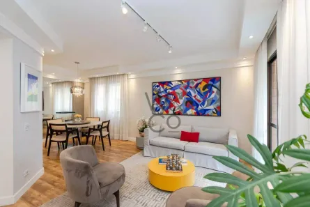 Apartamento com 3 Quartos para alugar, 121m² no Brooklin Novo, São Paulo