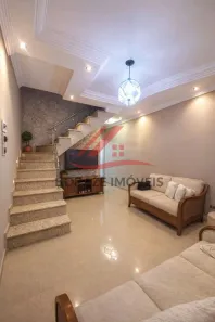 Sobrado com 3 Quartos à venda, 132m² no Parque São Vicente, Mauá