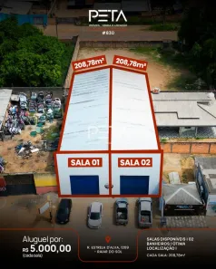 Sala Comercial para alugar, 180m² no Raiar do Sol, Boa Vista