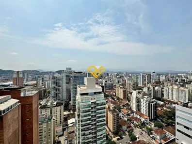 Apartamento com 1 Quarto à venda, 57m² no Gonzaga, Santos