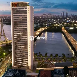 Apartamento com 1 Quarto à venda, 40m² no Pina, Recife