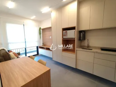 Apartamento com 1 Quarto para alugar, 27m² no Pinheiros, São Paulo