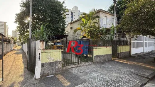 Lote/Terreno à venda, 564m² no Campo Grande, Santos