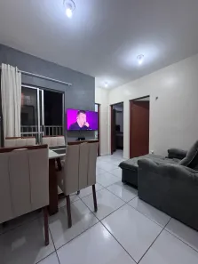 Apartamento com 2 Quartos para alugar, 46m² no Turu, São Luís