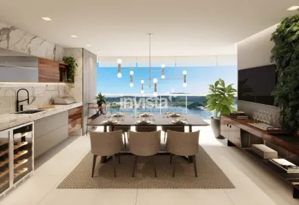 Apartamento com 3 Quartos à venda, 163m² no Ponta da Praia, Santos