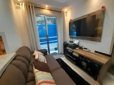 Apartamento com 2 Quartos à venda, 48m² no Chácara Agrindus, Taboão da Serra