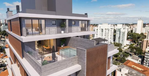 Cobertura com 3 Quartos à venda, 246m² no Centro, Curitiba