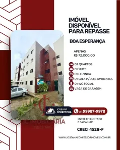 Apartamento com 2 Quartos à venda, 58m² no Planalto Boa Esperança, João Pessoa