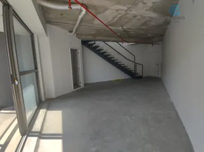 Sala Comercial para alugar, 127m² no Valongo, Santos