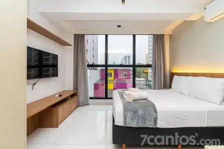 Apartamento com 1 Quarto para alugar, 33m² no Tatuapé, São Paulo