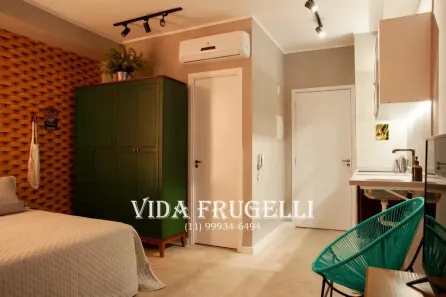 Apartamento com 1 Quarto para venda ou aluguel, 25m² no Pinheiros, São Paulo