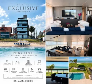 Apartamento com 4 Quartos à venda, 158m² no Camboinha, Cabedelo