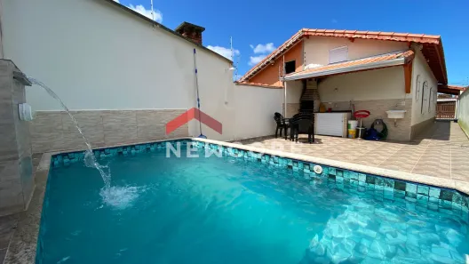 Casa com 2 Quartos à venda, 73m² no Balneário Flórida Mirim, Mongaguá