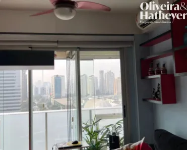 Apartamento com 1 Quarto à venda, 33m² no Santo Amaro, São Paulo