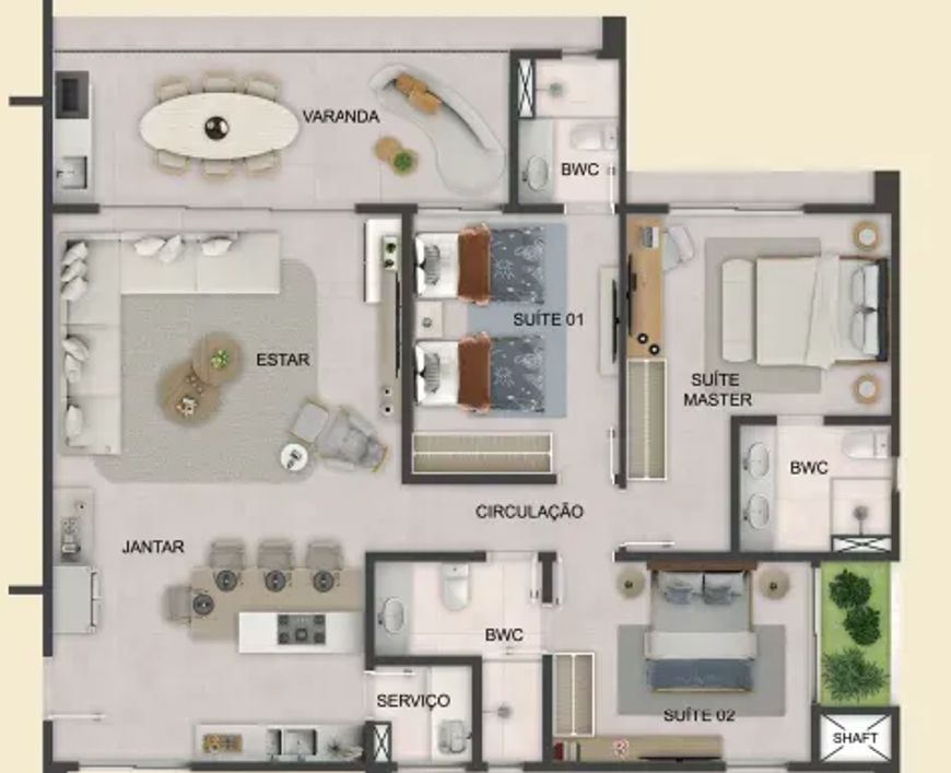 AUGURI CARNEIROS - APARTAMENTOS no Tamandaré, Praia de Tamandaré