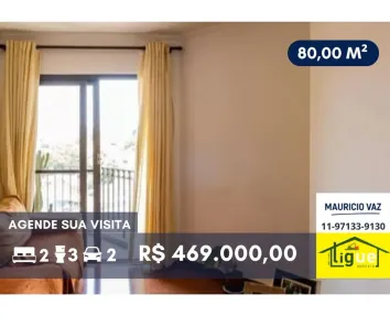 Apartamento com 2 Quartos à venda, 60m² no Vila Polopoli, São Paulo