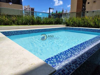 Apartamento com 1 Quarto à venda, 42m² no Cabo Branco, João Pessoa