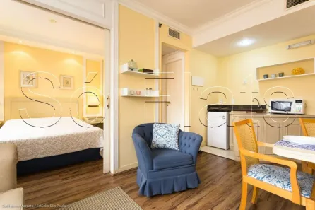 Flat com 1 Quarto para alugar, 30m² no Vila Olímpia, São Paulo