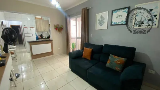 Apartamento com 1 Quarto à venda, 55m² no Guilhermina, Praia Grande