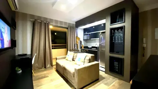 Flat com 1 Quarto para alugar, 40m² no Brooklin Paulista, São Paulo