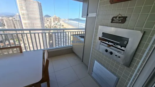 Apartamento com 3 Quartos para alugar, 123m² no Aviação, Praia Grande
