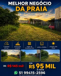 Lote/Terreno à venda, 180m² no Capão Novo, Capão da Canoa