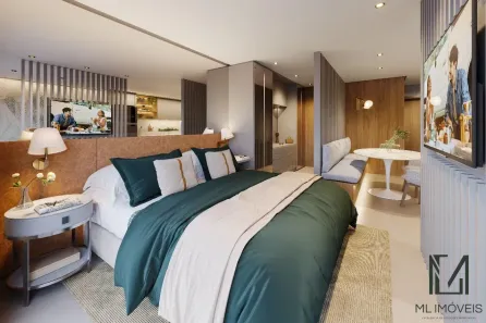 Apartamento com 1 Quarto à venda, 46m² no Jardim Goiás, Goiânia