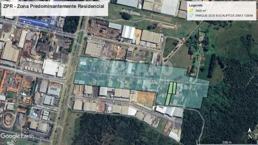 Lote/Terreno à venda, 3423m² no Parque dos Eucalíptos, Rio Claro